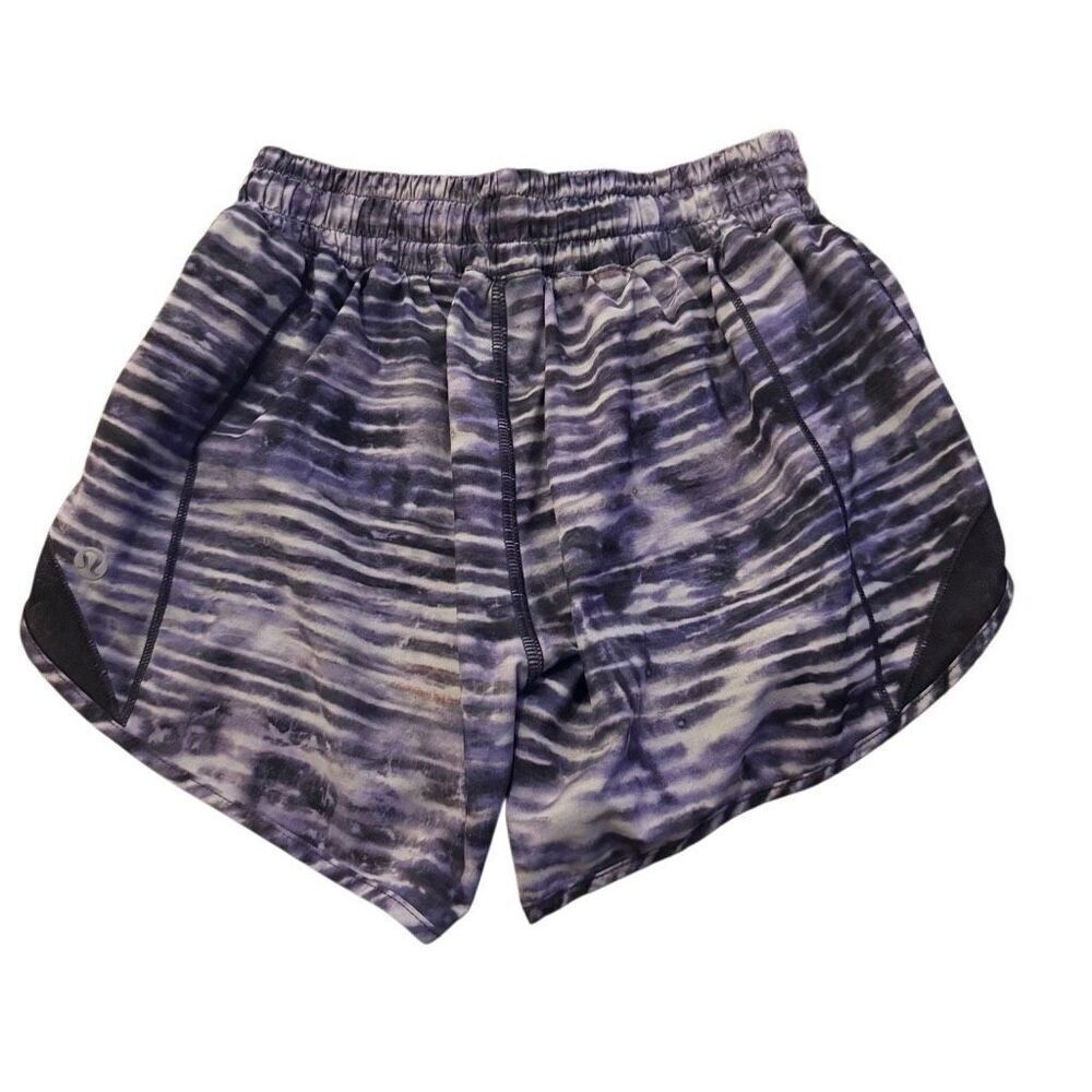 Lululemon purple running shorts size 2